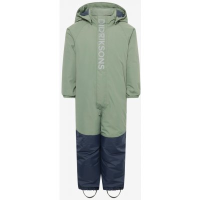 Didriksons Talvi Cover dětská kombinéza light moss – Sleviste.cz