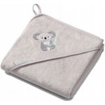 BabyOno Dětská osuška s kapucí Bamboo 100x100cm šedá – Zboží Dáma