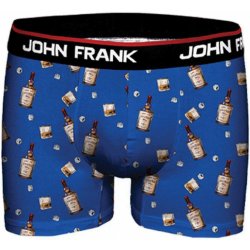 John Frank JFBD350 pánské boxerky modrá