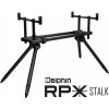 Stojan a vidlice na prut DELPHIN Hrazda pro 2 prúty RPX/TPX BW 26 cm