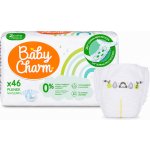 Baby Charm Super Dry Flex2 Mini 3-6 kg 46 ks – Sleviste.cz