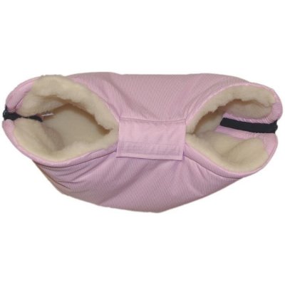 KAARSGAREN-Merino rukávník světle růžový z ovčí vlny – Zboží Dáma