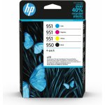 HP 950 originální inkoustová kazeta černá, azurová, purpurová, žlutá 6ZC65AE – Zboží Živě