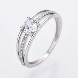 Jan Kos jewellery Stříbrný prsten MHT 2589 SW