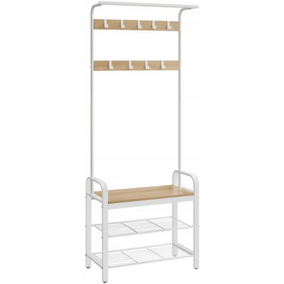 Textilomanie Kovová předsíňová stěna pure krémová dub sonoma – Zboží Dáma