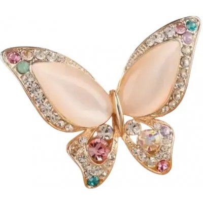 Gaira Brož Motýl 3209 růžová – Zboží Mobilmania