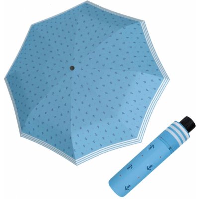 Doppler Fiber Mini Sailor 726465SLskládací deštník modrý – Zboží Dáma