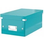 Leitz Krabice na DVD Click Store Modrá – Sleviste.cz