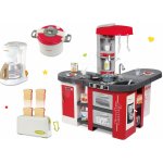 Smoby Set kuchyňka Tefal Studio XXL elektronická s magickým bubláním a 3 kuchyňské spotřebiče – Sleviste.cz