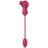 Vibrátor Dream Toys Essentials Flexible Dual Stimulator & Vibrating Egg Pink