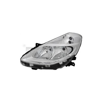 Světlo RENAULT CLIO III -R0-1- stříbrná odrazová plocha - levé přední – Zboží Mobilmania