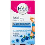 Veet Easy-Gel Wax Strips Bikini and Armpit depilační pásky pro oblast podpaží a bikin 16 ks – Sleviste.cz