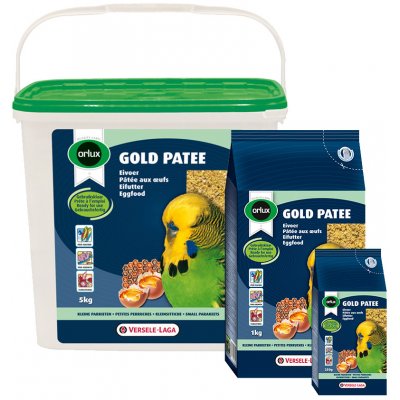 Versele-Laga Orlux Gold Patee Small Parakeets 5 kg – Zboží Mobilmania