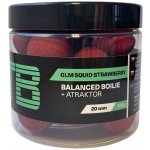 TB Baits Vyvážené boilies Balanced + Atraktor GLM Squid Strawberry 100g 20mm – Zboží Mobilmania