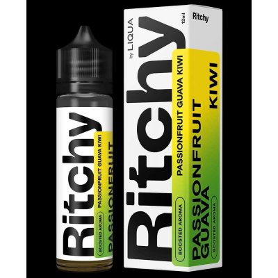 Liqua Ritchy Passionfruit Guava Kiwi S & V 12 ml – Zboží Mobilmania