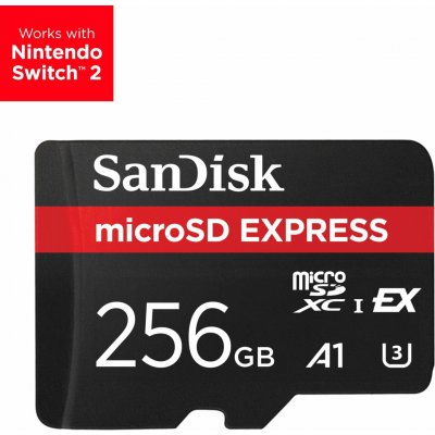 SanDisk micro SDXC 256GB Express SDSQXFN-256G-GN4NN – Zboží Živě