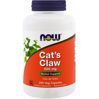 Now Foods Vilcacora Cat's Claw 500 mg 250 rostlinných kapslí