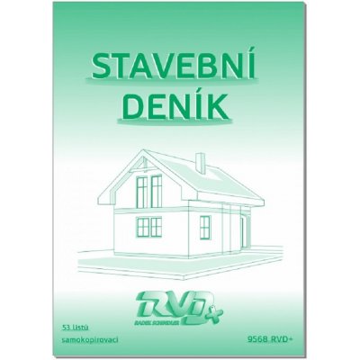 RVD 9568 Stavební deník A4 - 53l – Hledejceny.cz