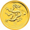 The Perth Mint zlatá mince Lunar Series II Year of Dragon 2012 1 oz