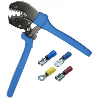 Kleště lisovací AP-03C na izolované fastony a očka – Zboží Dáma