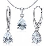 SILVEGO souprava stříbrných šperků June náušnice a přívěsek JJJS0591 – Sleviste.cz