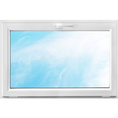 Solid Elements ECO Sklepní okno S1, 60 × 40 cm, jednoduché zasklení, 4 komory, bílé W2VNBCZTK1.0026 – Hledejceny.cz