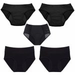 Mena by Moio sada menstruačních kalhotek Full Midi Krajka 5 ks – Zboží Dáma