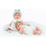 Marina & Pau Realistická miminka mrkací dvojčátka Karlička a Karlíček Mini Reborn Mellizos 35 cm – Sleviste.cz