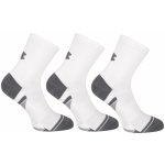 Under Armour ponožky Performance Cotton 3p Qtr white Bílá – Zboží Dáma