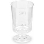 Wimex Kelímek krystal PS na stopce O38mm 2cl 4cl 73114 – Zboží Dáma