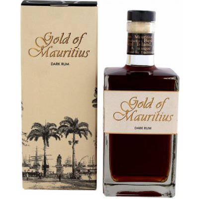 Gold of Mauritius Dark Rum 40% 0,7l