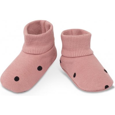 Pinokio látkové capáčky Tres Bien puntíky starorůžová – Sleviste.cz