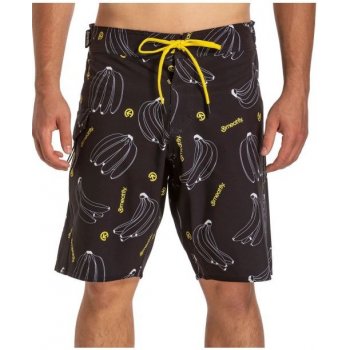 Meatfly pánské plavky Mitch Boardshorts 21" Bananas