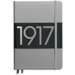 Leuchtturm1917 medium se metallic zápisník silver, čistý – Zboží Živě