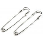 Ozdobný spínací špendlík kilt 13x75 mm Varianta: 1 platina, Balení: 2 ks – Sleviste.cz