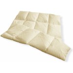 Lina Péřová přikrývka smetanová 10% prachového peří zbytek obsahuje kvalitní husí drané peří 90x130 – Zboží Dáma