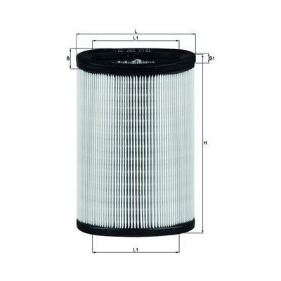 Vzduchový filtr MAHLE LX 597 – Hledejceny.cz
