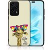 Pouzdro a kryt na mobilní telefon Honor Protemio 88594 MY ART Ochranný kryt pro Honor 200 Lite GIRAFFE (180)