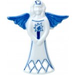 Český porcelán, Dubí Vánoční ozdoba porcelánová 10,2 cm - anděl se svíčkou – Hledejceny.cz