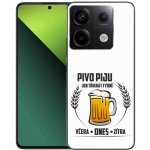 mmCase na Xiaomi Redmi Note 13 Pro 5G/Poco X6 5G - pivní motiv bílé pozadí – Zboží Živě