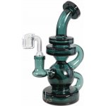 BLAZE Recycle Bong difuzérem a bangerem 20.5 cm Šedo-zelená – Hledejceny.cz