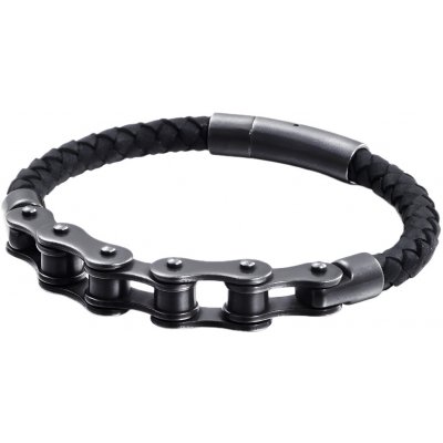 Gaira kožený náramek Chain 31507-45 – Sleviste.cz