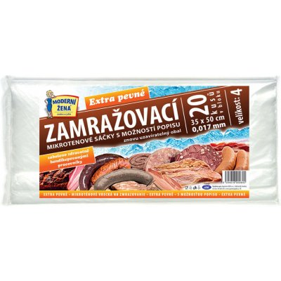 Zamrazovací mikrotenové sáčky 30x50cm 20 ks – Zboží Mobilmania