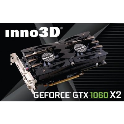Inno3D GeForce GTX 1060 Twin X2 6GB DDR5 N106F-2SDN-N5GS od 11 314 Kč -  Heureka.cz