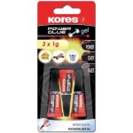 Kores Power Glue Gel 3 x 1 g – Zbozi.Blesk.cz