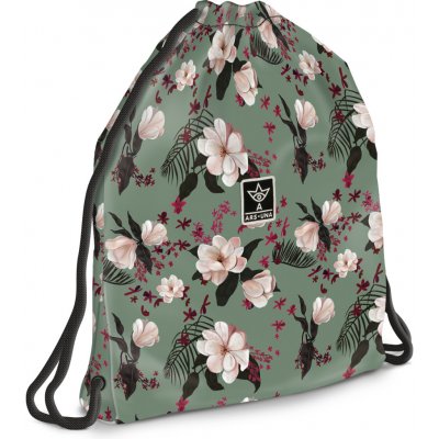 Ars Una sáček na přezůvky Flowery Green teen – Hledejceny.cz