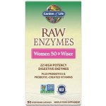 Garden of Life Raw Enzymy Women 50 Wiser pro ženy 90 kapslí – Hledejceny.cz