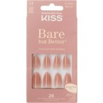 Kiss gelové nehty Bare But Better Nails Fairest Nude 28 ks – Zboží Dáma