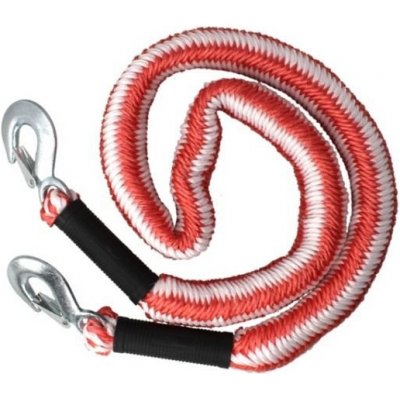 MAMMOOTH Elastické tažné lano s karabinami a praporkem do 2000kg (CF12220) – Sleviste.cz