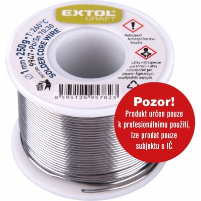 EXTOL CRAFT Pájecí cín 250g 1,0mm – Zbozi.Blesk.cz